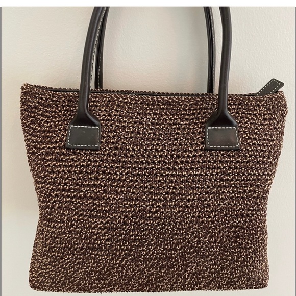 🆕 The Sak Elliot Lucca Brown Crochet Handbag - Picture 2 of 12